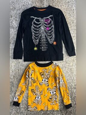 5 for $25🔥Cat & Jack &‎ Disney Halloween Set of 2 Shirts Size 4T-5T